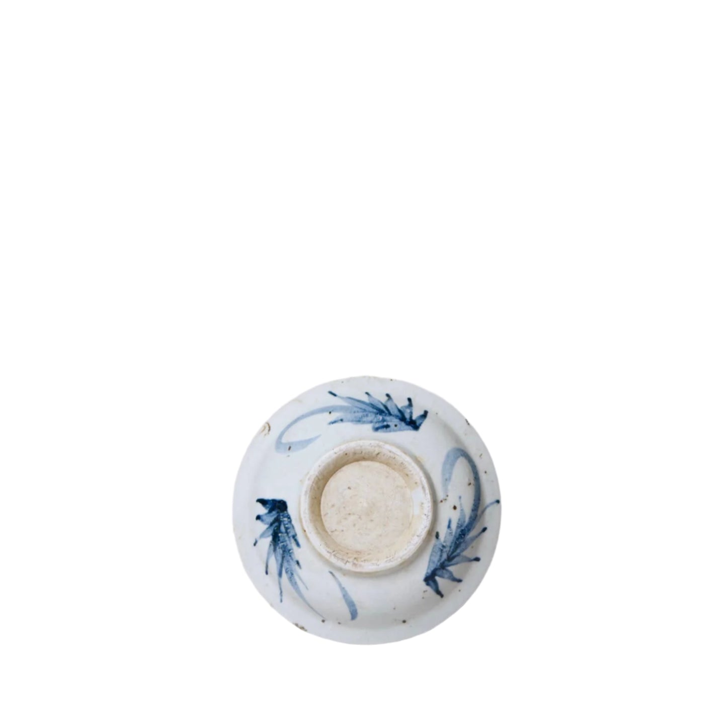 Small Blue and White Porcelain Noble Character Dish