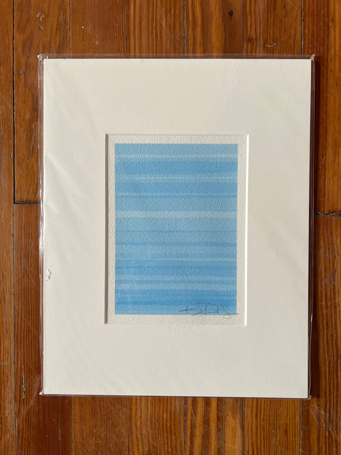 Original Artwork by Kayce Hughes in Acrylic Frame