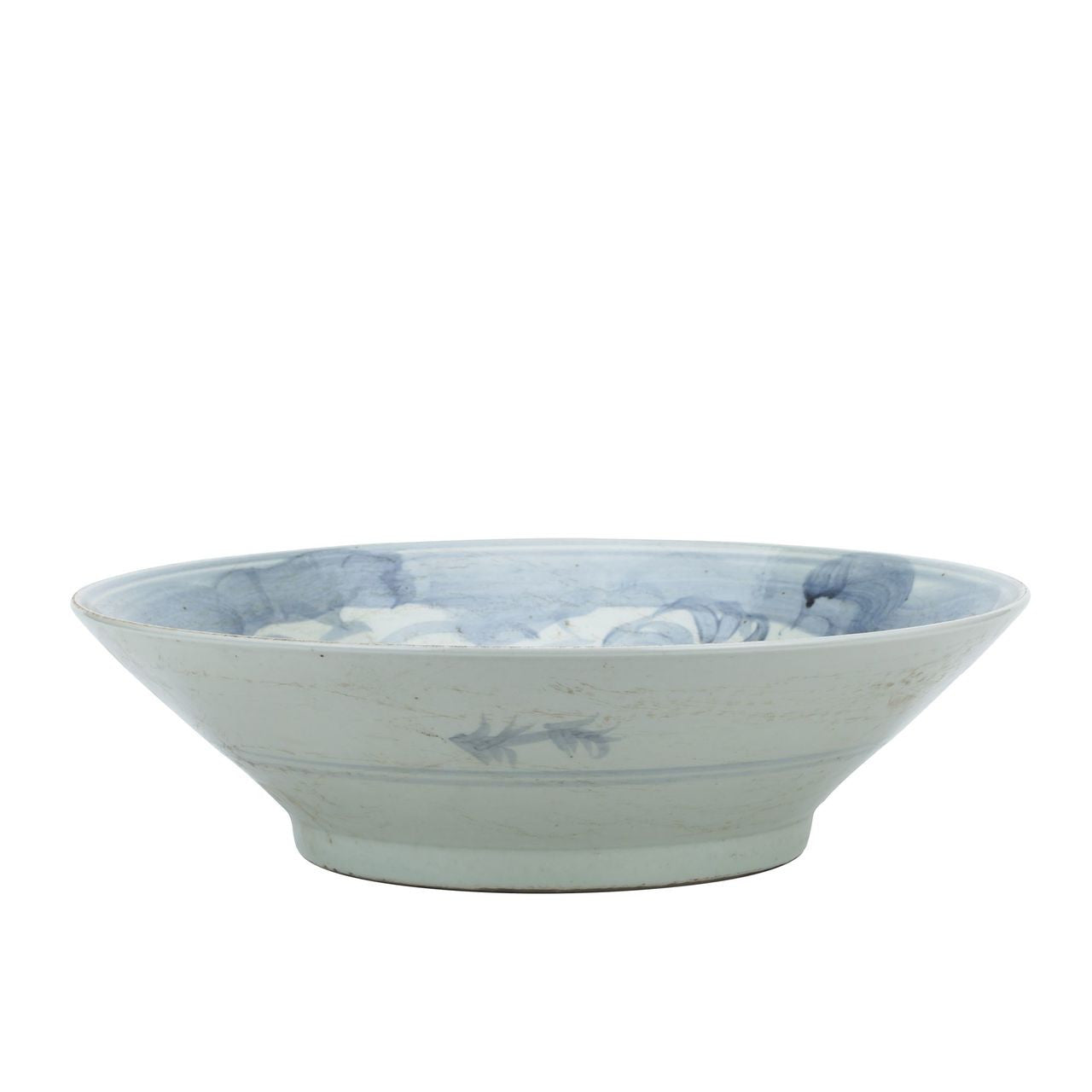 Blue and White Porcelain Silla Sea Grass Large Plate