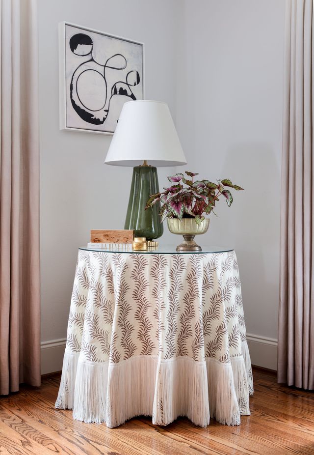 Penelope Table Lamp in Green Porcelain