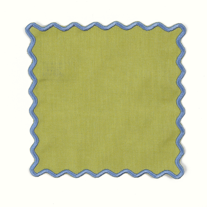 Limerick Linen Square Cocktail Napkins, Set of 4