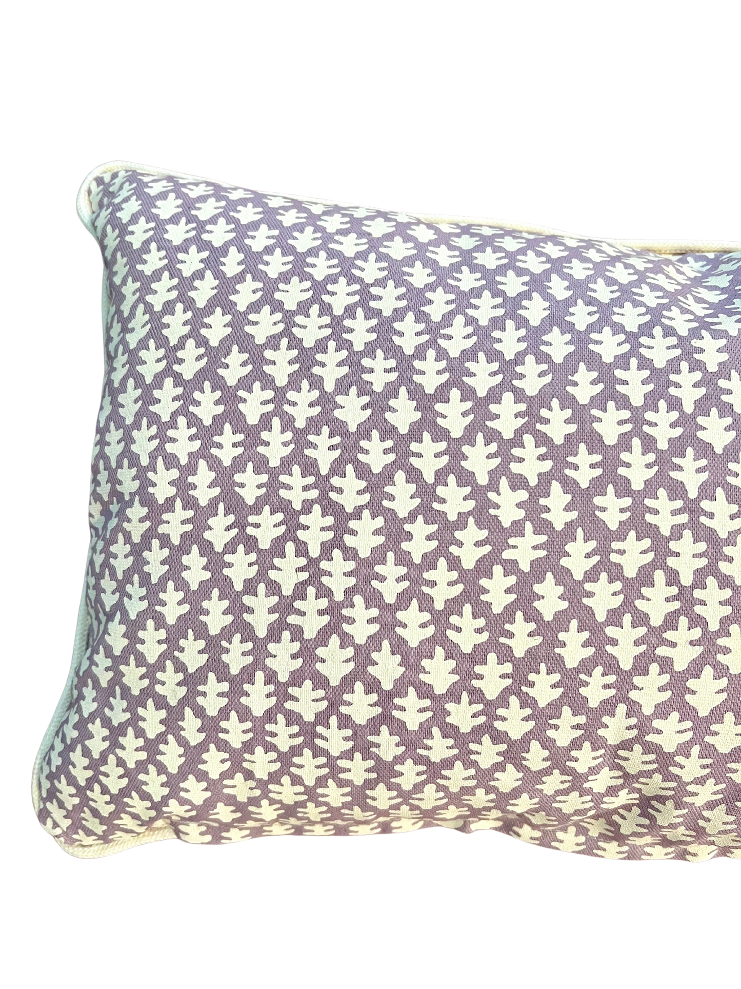 Lavender Lumbar Pillow, 12" x 20"