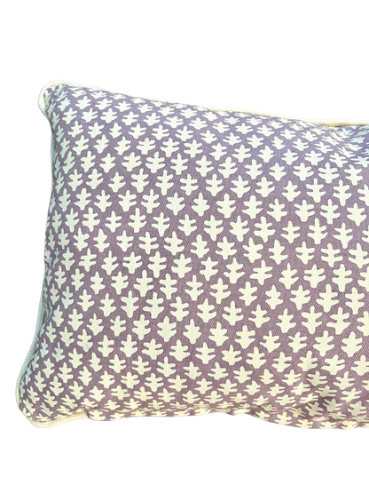 Lavender Lumbar Pillow, 12" x 20"