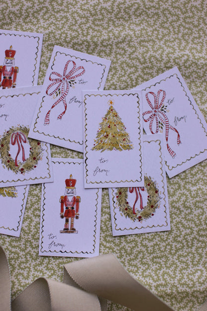Christmas Gift Tags by Claire Boynton Art