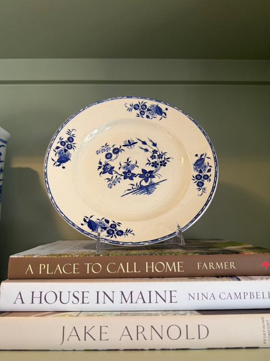 Blue and White Plate
