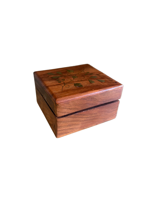 Tiny Vintage Wooden Box