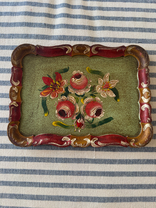 Medium Italian Florentine Tray