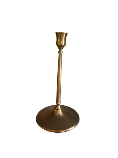 Antique Brass Skinny Candlestick