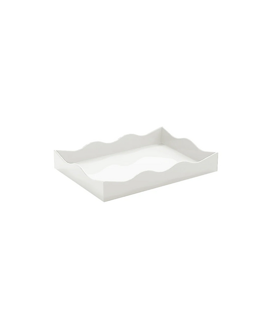 Medium Belles Rives Tray, Off-White