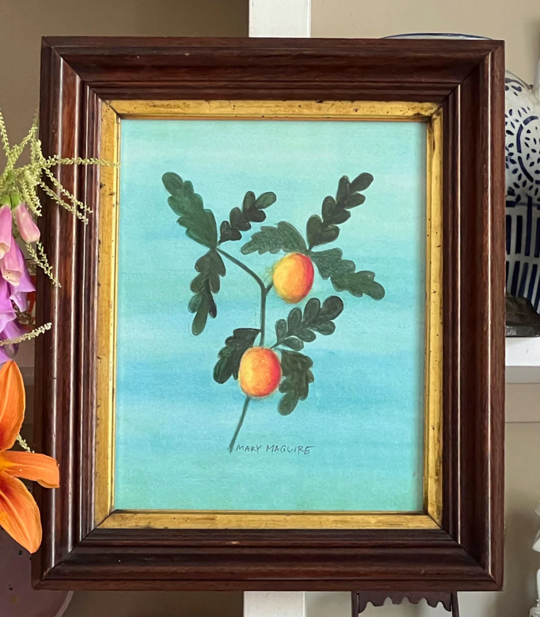 Peaches by Mary Maguire Art