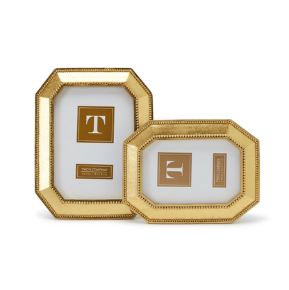 Beads of Gold Photo Frame, 4x7