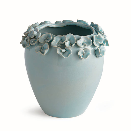 Petite Fleur Vase Tall, Blue