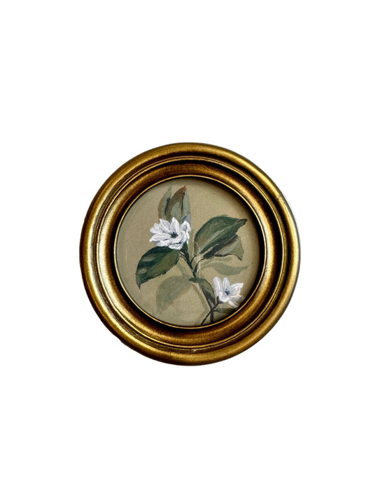 Magnolia Mini With Gold Frame